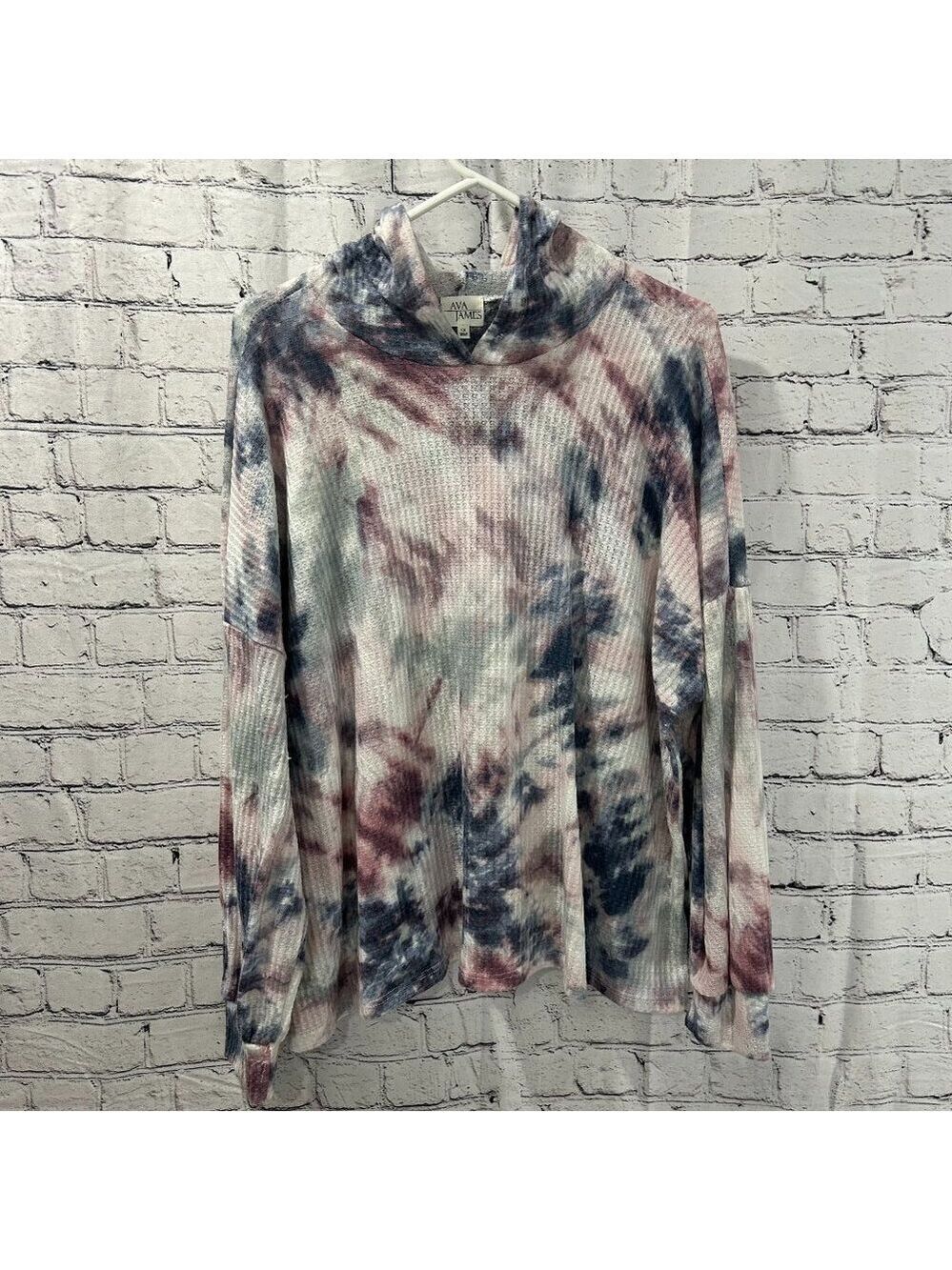 Ladies Ava James hooded shirt Size 1X